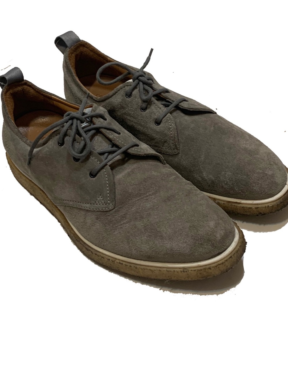 Rag & bone Men's Suede Lace-Up Casual Shoes - Gray